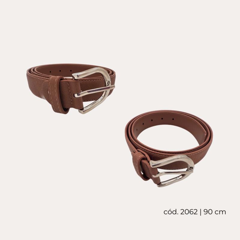 cinturón fino camel