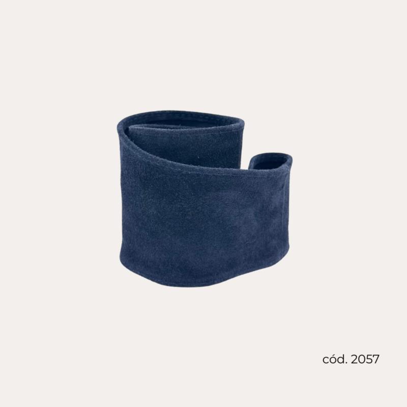 Cinturones antelina azul