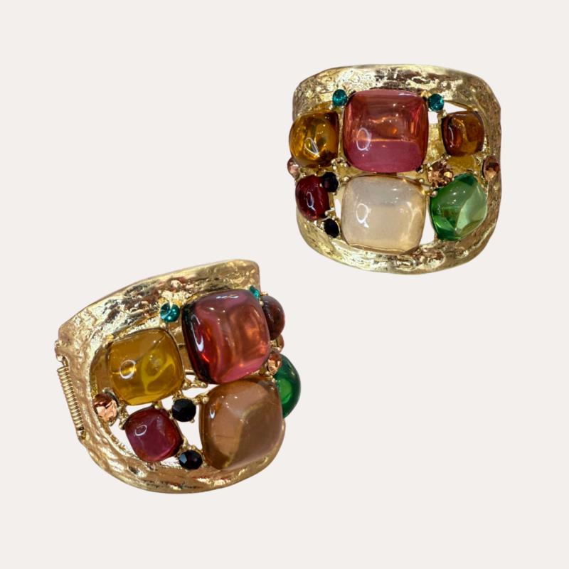 Brazalete grande 6 piedras