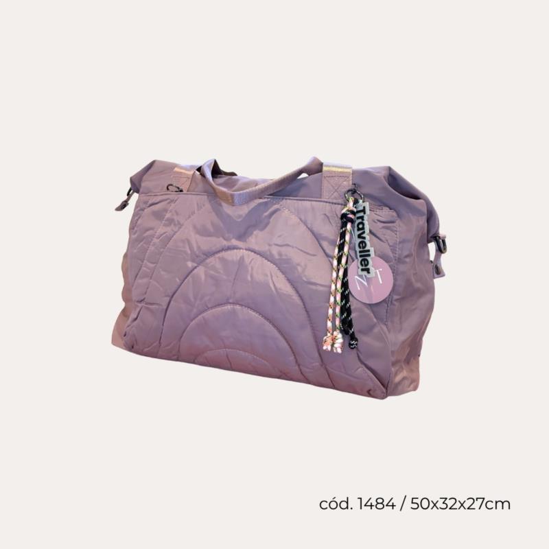 Bolso acolchado lavanda | Moda femenina 2025 en Madrid