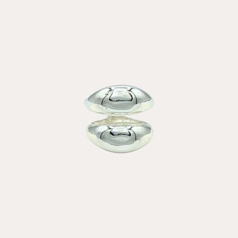 Anillo Plateado Doble