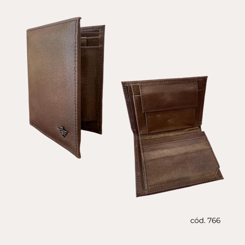 Cartera Piel Marrón